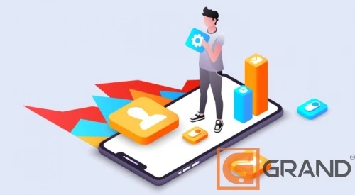 حلول تطوير تطبيقات الهاتف المحمول للشركات الناشئة مع جراند
